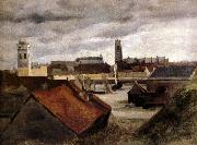 Corot Camille, Dunkerque,les bassins de peche